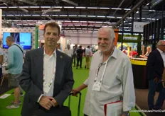 Ofer Spottheim samen met Chaim Edelman van Agam Energy/ Agam Greenhouse. Ofer is de nieuwe CEO.